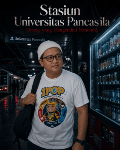 Read more about the article Stasiun Universitas Pancasila: Orang yang Mengetahui Namamu