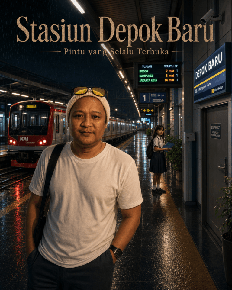 Read more about the article Stasiun Depok Baru: Pintu yang Selalu Terbuka