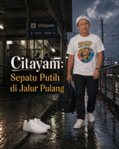Read more about the article Citayam: Sepatu Putih di Jalur Pulang