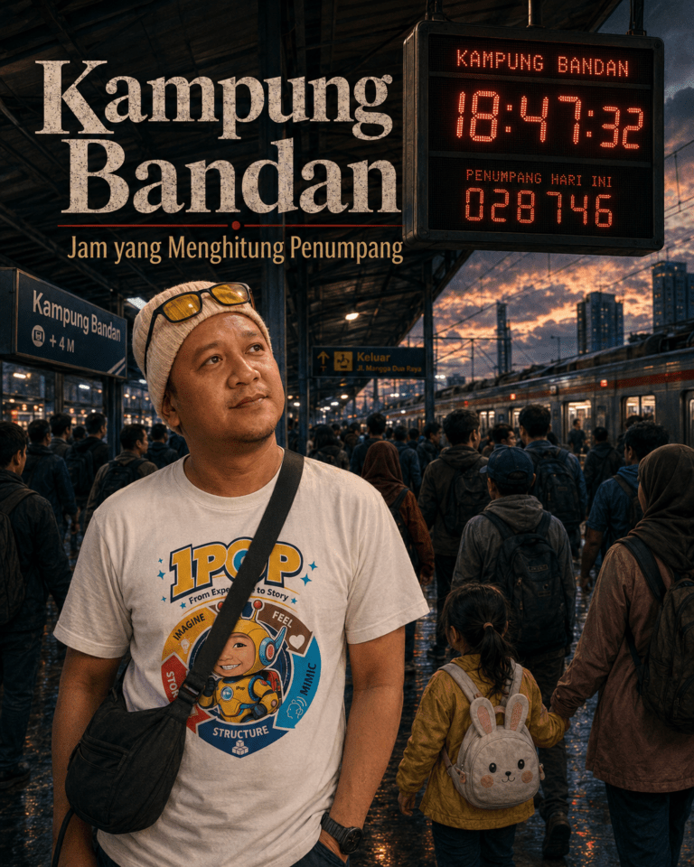 Read more about the article Kampung Bandan: Jam yang Menghitung Penumpang