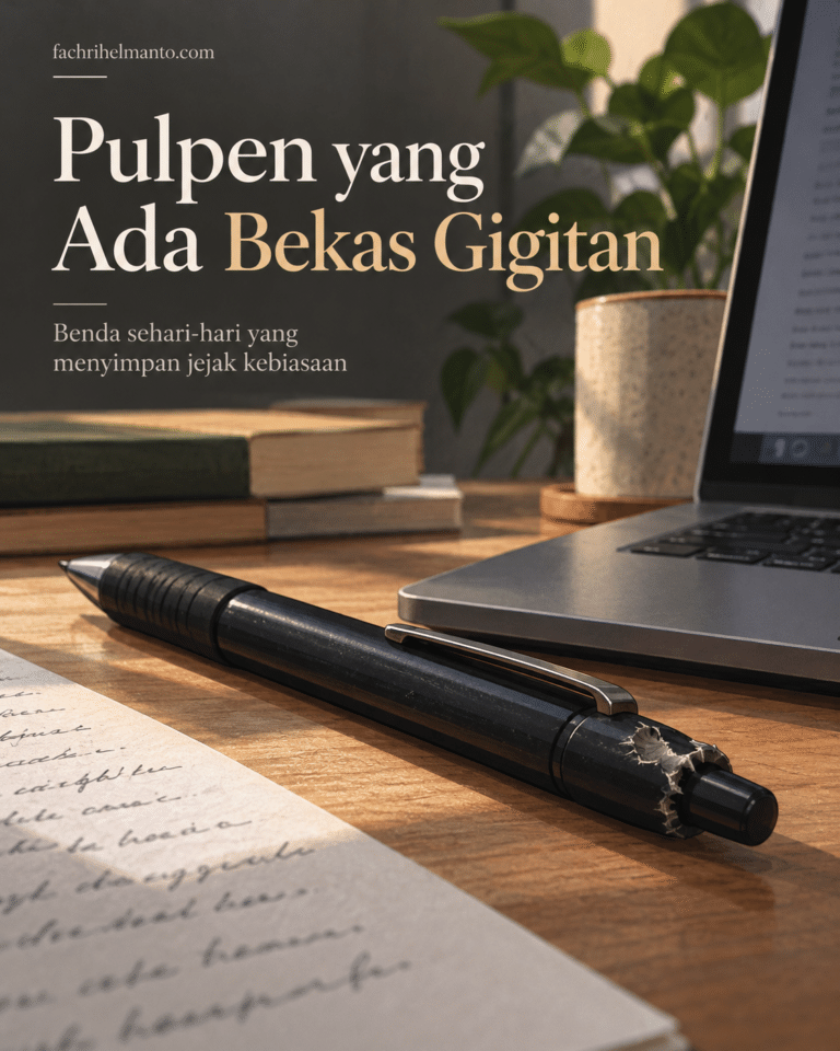 Read more about the article Pulpen yang Ada Bekas Gigitan